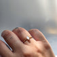 Cremation Oval Ring in 14K Gold Filled