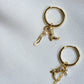 Cowgirl Charm Hoops