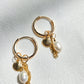 Seashore Charm Hoops