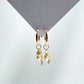 Seashore Charm Hoops