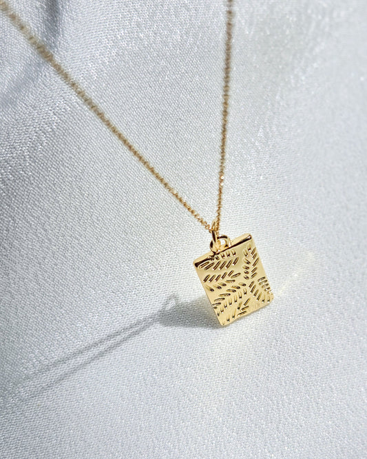 Palm Token Necklace