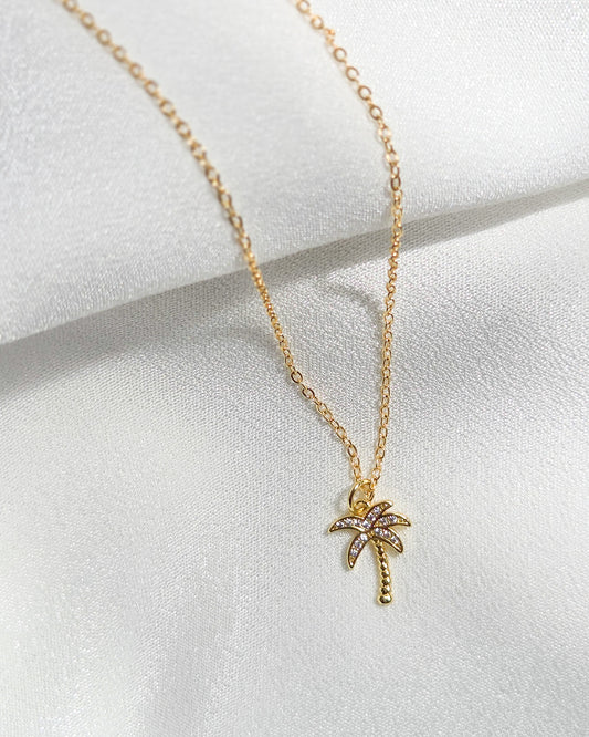 Palm Tree Necklace