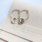 Hammered Disc Hoops