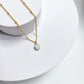 Milk Circle Necklace