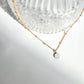 Milk Circle Necklace