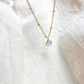 Milk Circle Necklace
