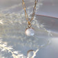 Milk Paperclip Necklace