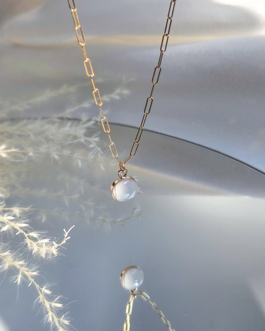 Cremation Paperclip Necklace