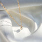 Milk Paperclip Necklace