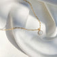 Milk Paperclip Necklace
