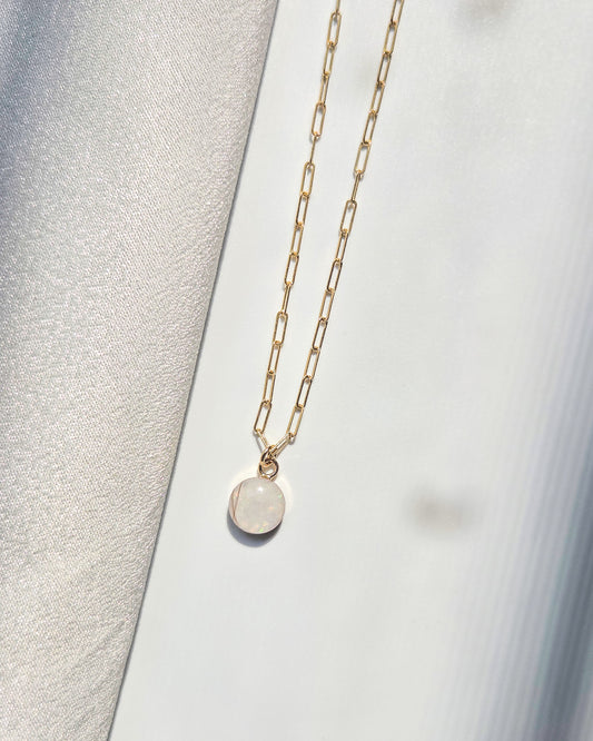 Cremation Paperclip Necklace