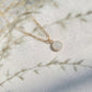 Milk Paperclip Necklace