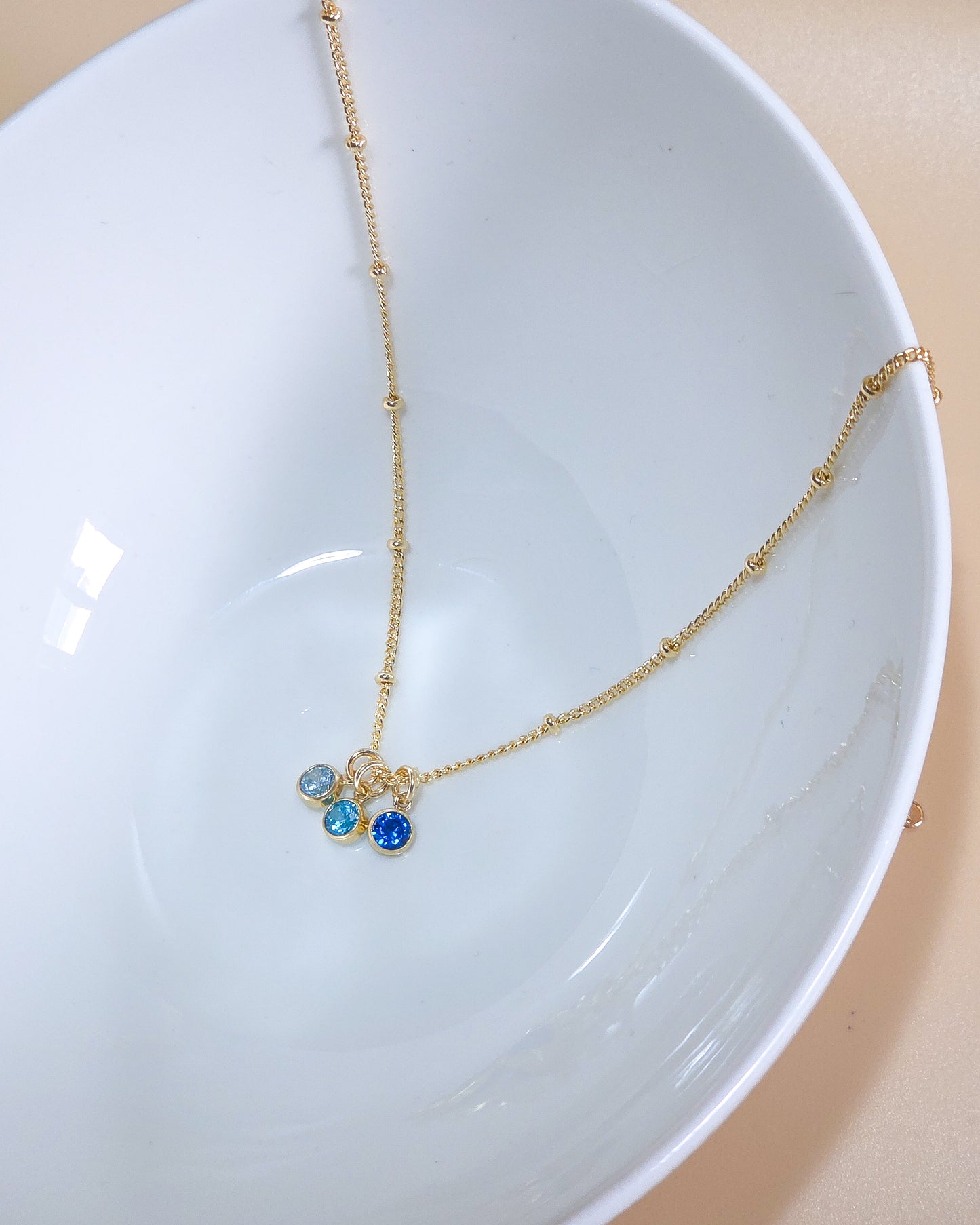 Birthstone Charms Necklace