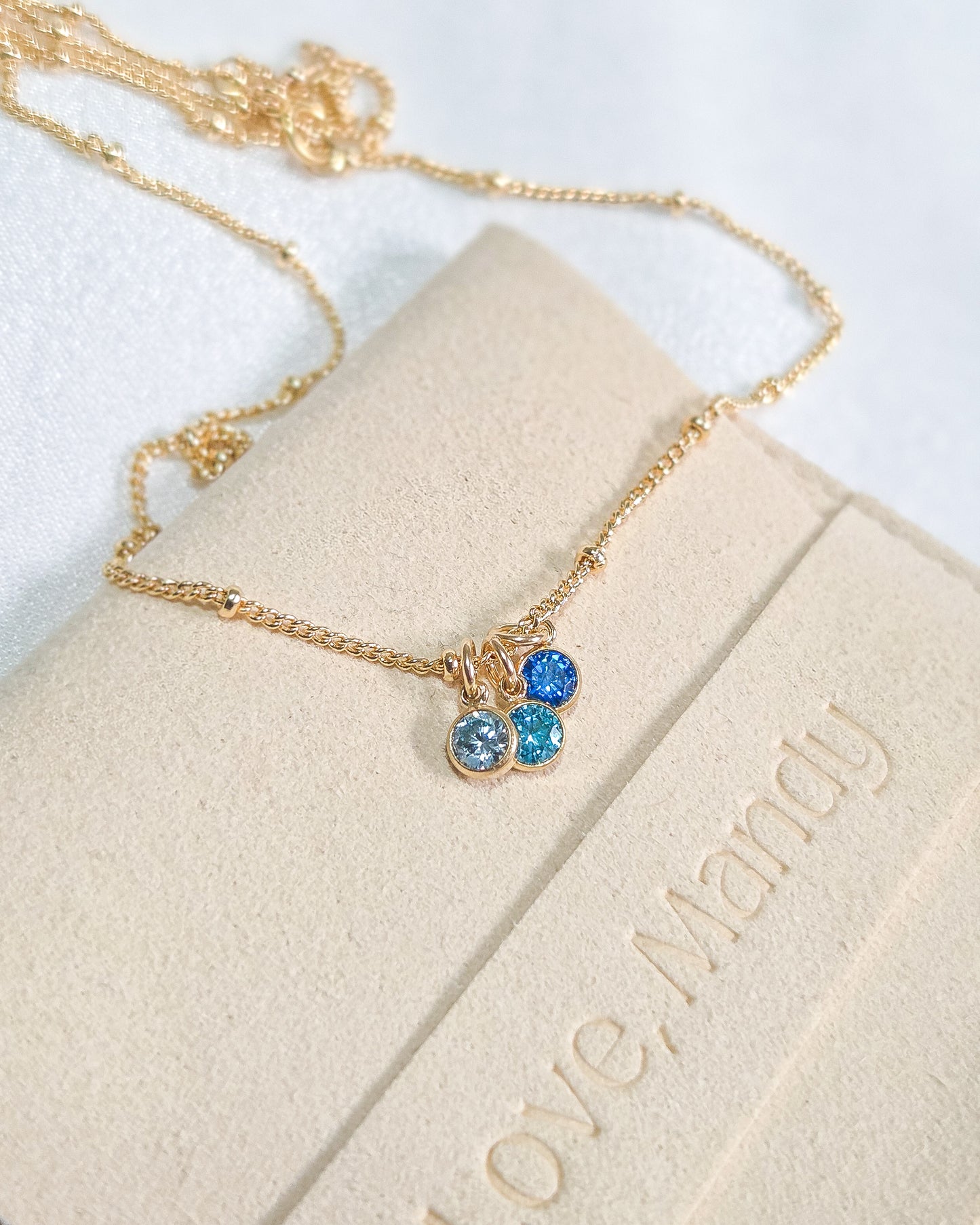 Birthstone Charms Necklace