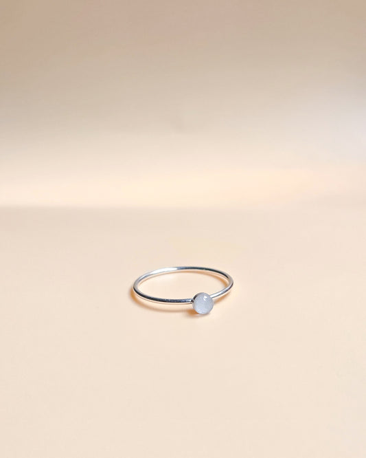 Milk Ever Ring in 925 Sterling Silver