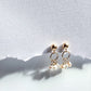 Petite Pearl Cluster Earrings