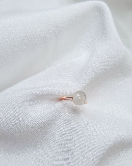 Cremation Circle Ring in Rose Gold Filled