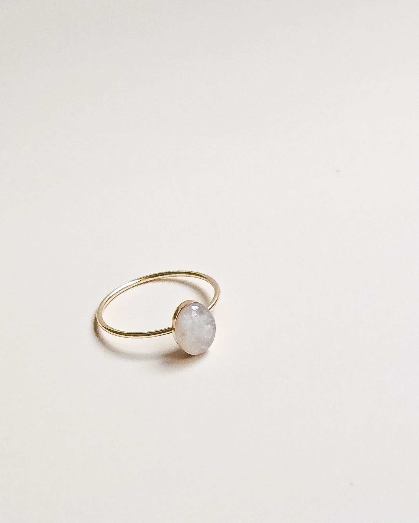 Cremation Oval Ring in 14K Gold Filled