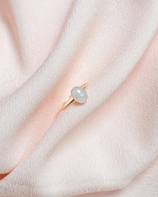 Cremation Oval Ring in 14K Gold Filled