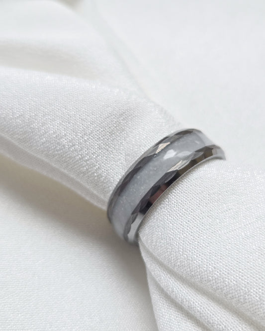 Hammered Edge Ring