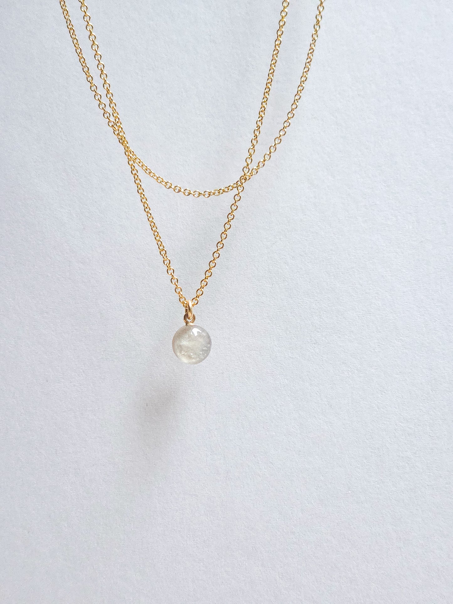 Cremation Double Strand Necklace