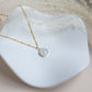 Milk Circle Necklace