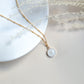 Milk Circle Necklace