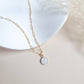 Milk Paperclip Necklace