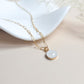 Milk Paperclip Necklace