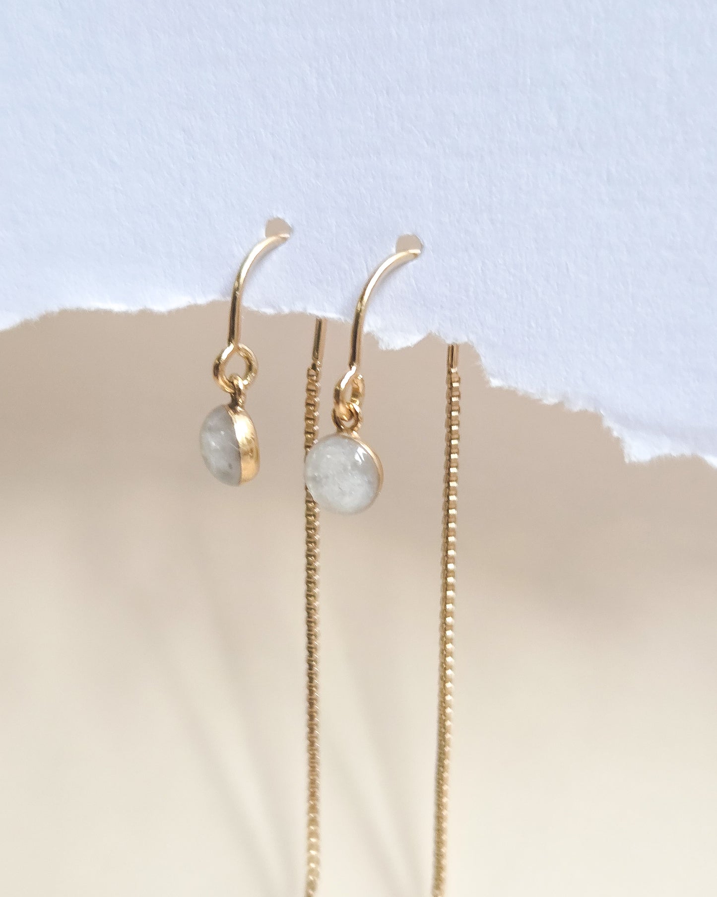 Cremation Threader Earrings