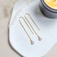 Cremation Threader Earrings