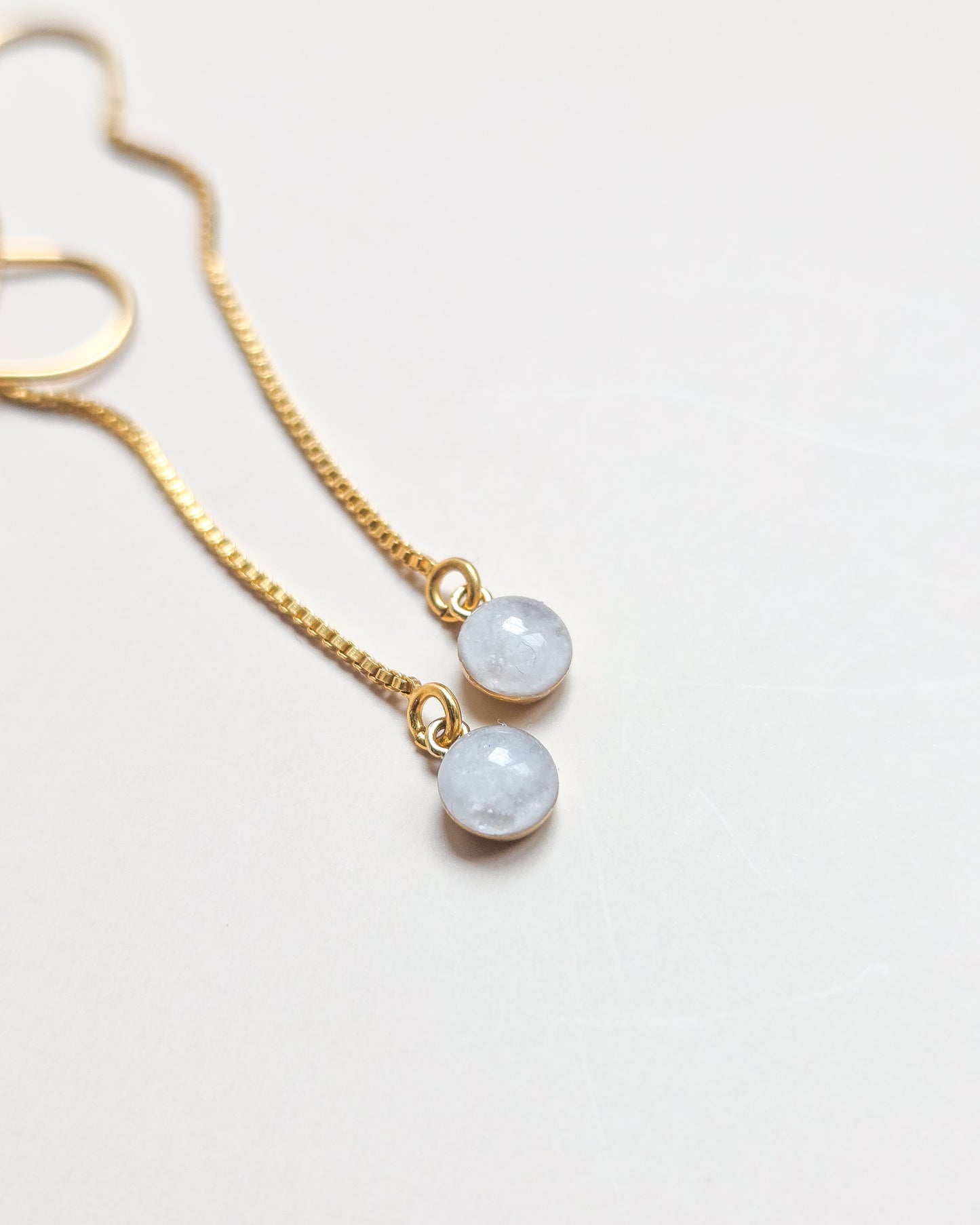 Cremation Threader Earrings