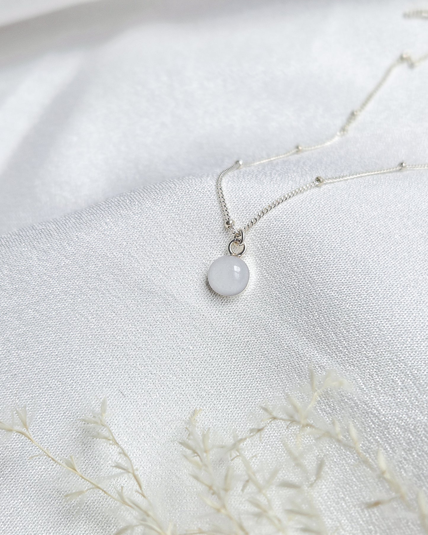 Milk Circle Necklace