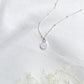 Milk Circle Necklace