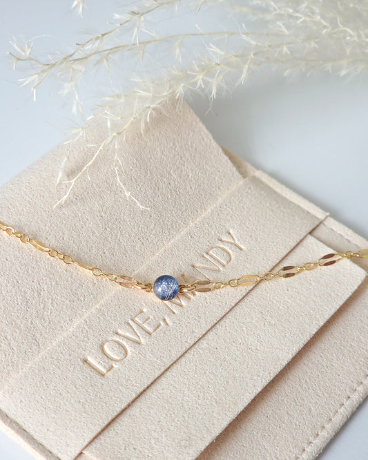 Cremation Sequin Lace Bracelet