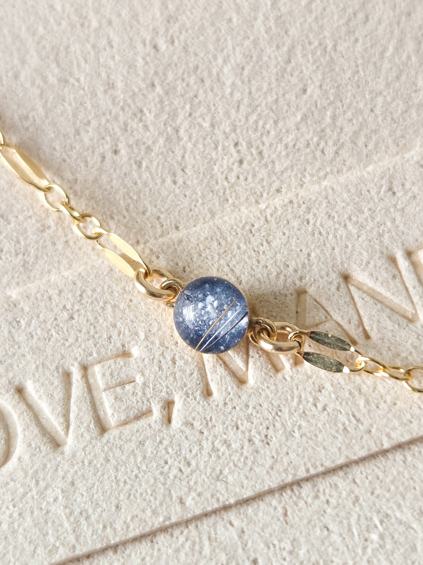 Cremation Sequin Lace Bracelet