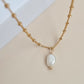 Satellite Pearl Necklace