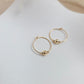 Beaded Hoop Earrings