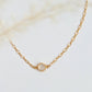 Crown Moonstone Necklace