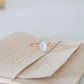 Milk Oval Ring