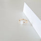 Milk Oval Ring