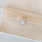 Cremation Oval Necklace in 14k Gold Filled