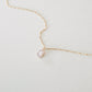 Cremation Oval Necklace in 14k Gold Filled
