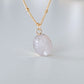 Cremation Oval Necklace in 14k Gold Filled