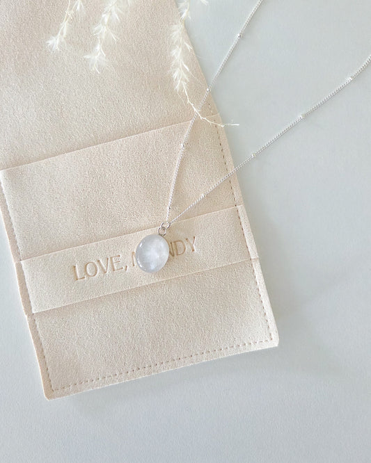 Cremation Oval Necklace in 925 Sterling Silver