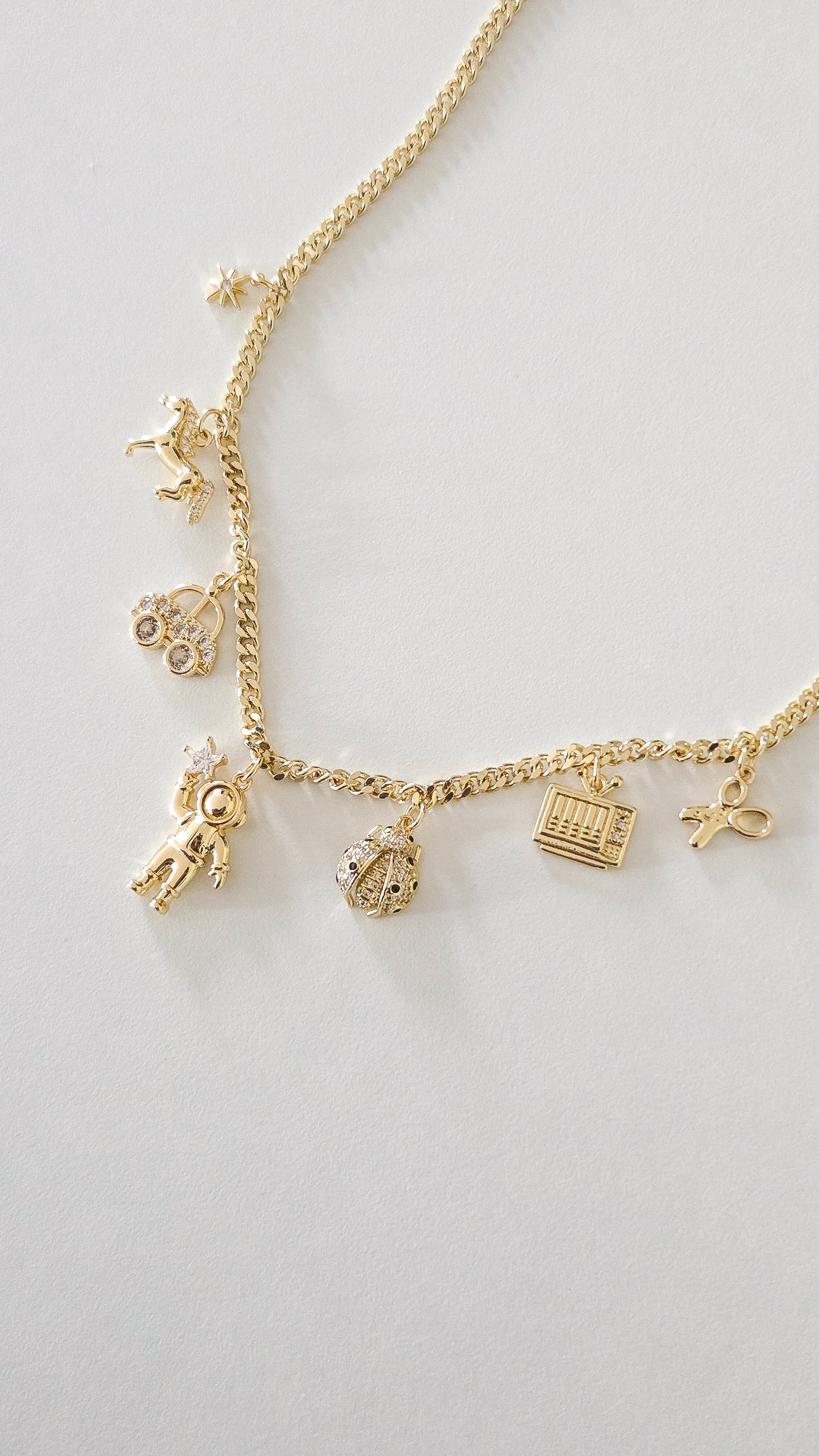 Noah Kahan Inspired Charm Necklace