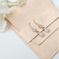 Cremation Oval Fishhook Earrings in 14K Gold Filled
