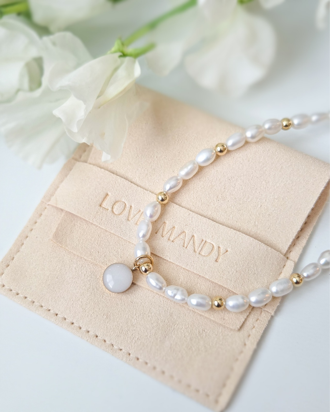 Cremation Pearl Necklace