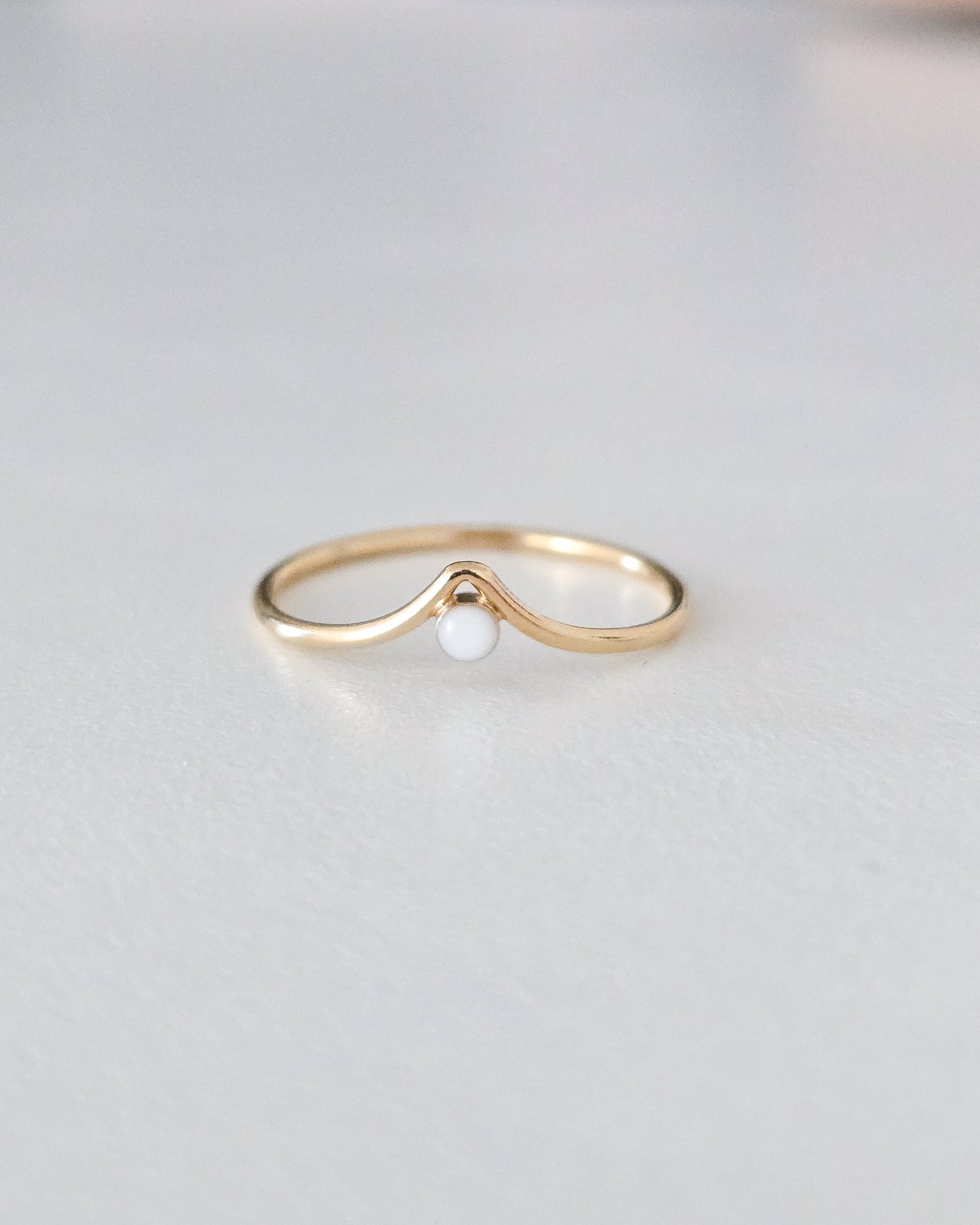 Cremation Chevron Ring