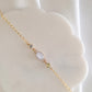 Milk Birthstone Bracelet